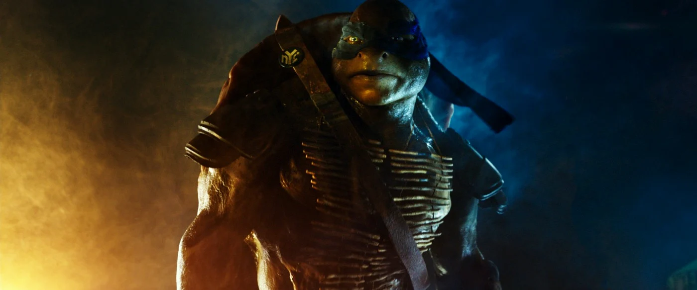 „Ţestoasele
Ninja“ prezintă felul în care a început povestea extraordinară
a celor patru super-eroi cu carapace: Donatello, Rafaelo, Leonardo şi
Michelangelo FOTO cinemagia.ro