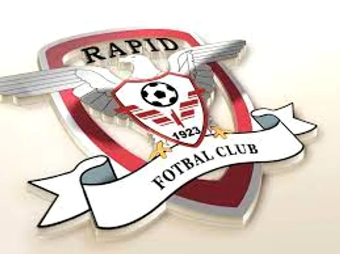 Sigla Rapidului care poate fi folosită doar de formația din Superliga.