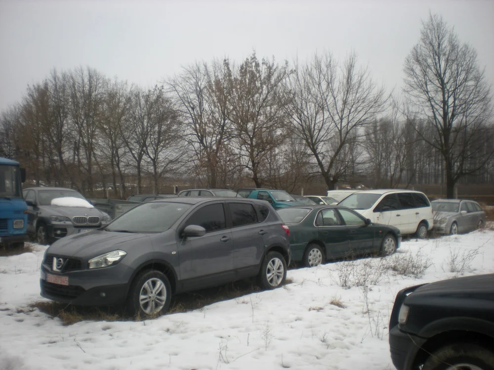 Masinile confiscate de IPJ Suceava. FOTO: Dănuţ Zuzeac