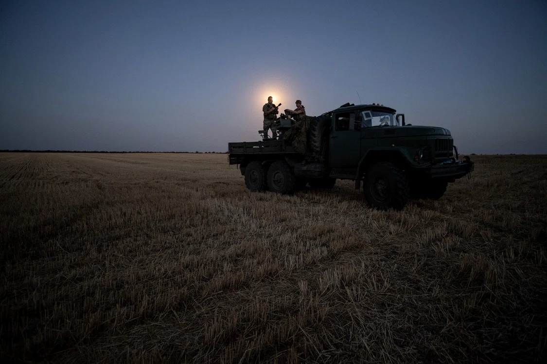 Soldați ucraineni pe front FOTO EPA EFE jpg