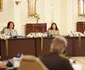 Mirabela Grădinaru la Palatul Prezidențial Çankaya Köşkü din Ankara. FOTO: Administrația Prezidențială