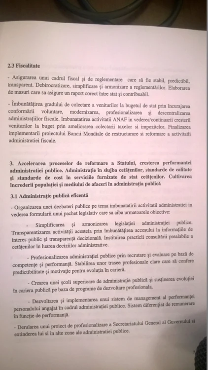 Program de guvernare Dacian Ciolos pagina 7