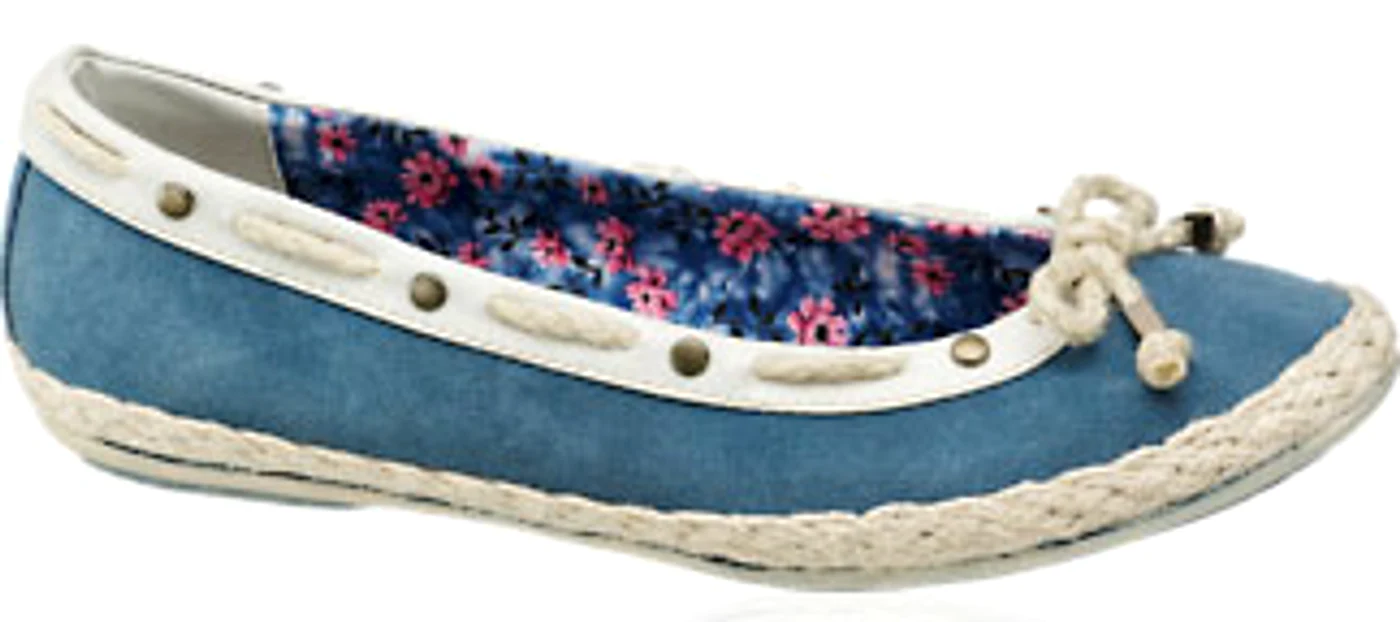 Balerini imitaţie piele  întoarsă – 99 lei  Magazin DEICHMANN