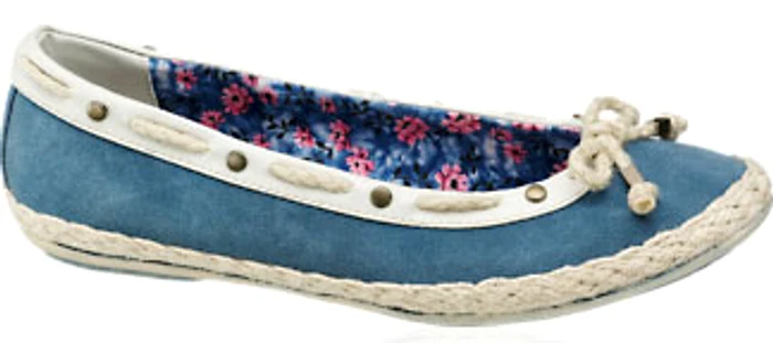 Balerini imitaţie piele întoarsă – 99 lei Magazin DEICHMANN