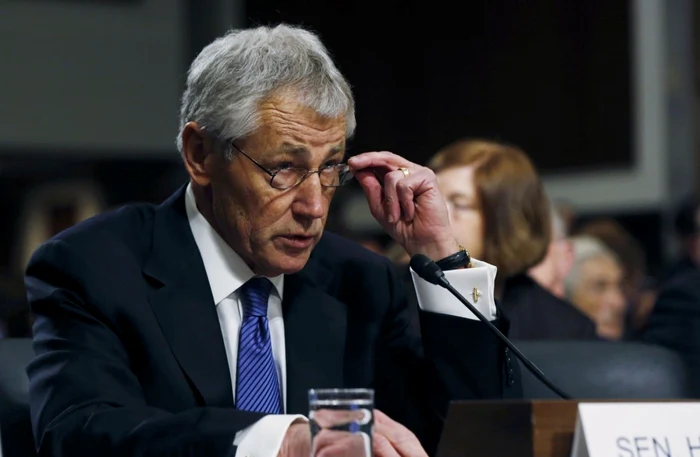 Secretarul Departamentului de Apărare al SUA, Chuck Hagel. FOTO: Reuters