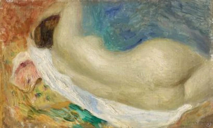 Tabloul a fost evaluat la cel mult 100.000 de euro, însă a fost cumpărat cu 114.963 de euro (foto: cornettedesaintcyr.fr)