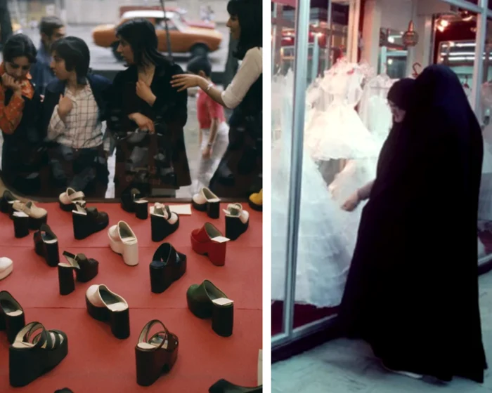 Femei din Iran înainte și după REvoluția din 1979: Foto: Bruno Barbey/Jean Gaumy/Magnum Photos