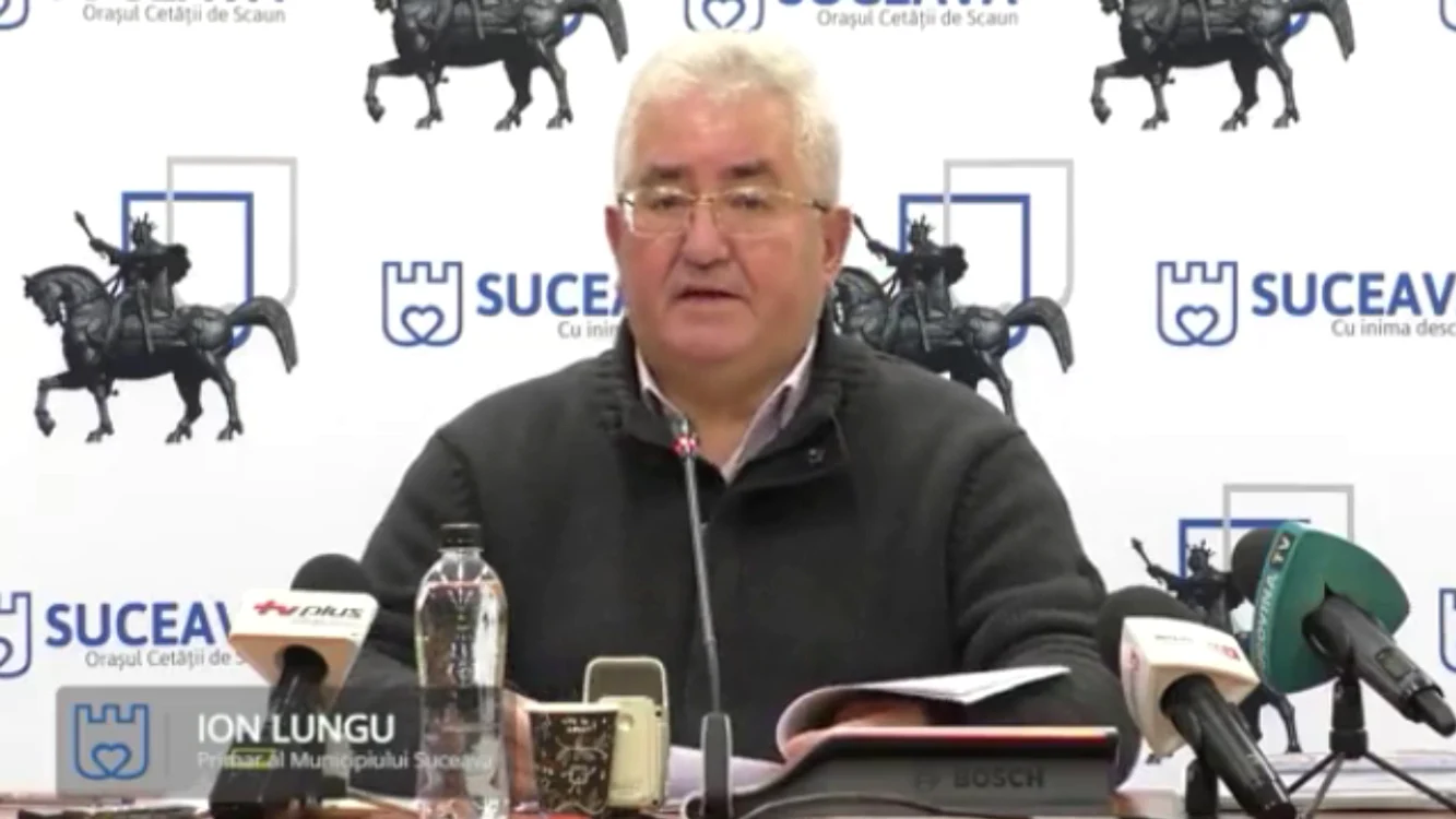 Primarul Ion Lungu din Suceava FOTO Alina Iosif