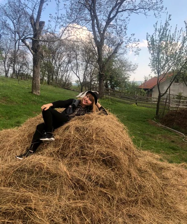 În anii trecuți, Marina Almășan petrecea Paștele la țară, la părinții iubitului ei