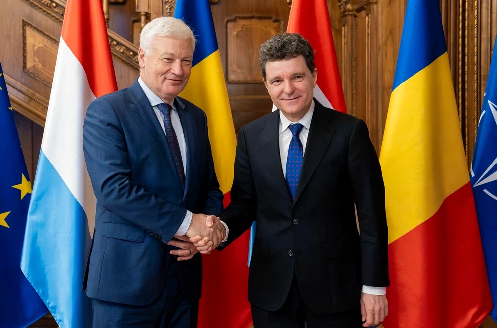 Nicuşor Dan și Claude Wiseler FOTO Administrația Prezidențială jpg