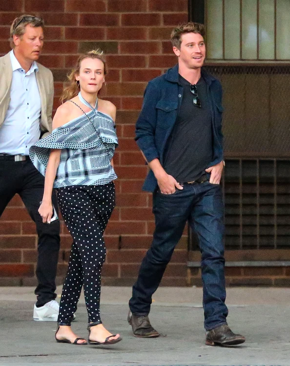 Exclusive    Garrett Hedlund & Diane Kruger Enjoy A Romantic Evening Together In NYC ***NO USE W/O PRIOR AGREEMENT   CALL FOR PRICING*** jpeg