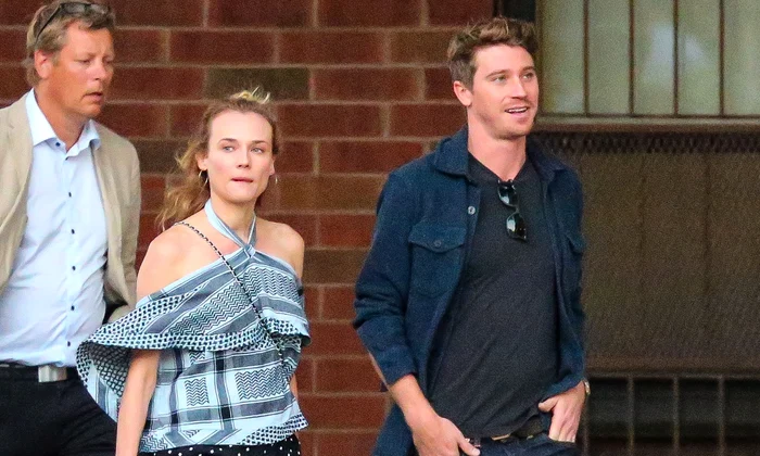 Exclusive    Garrett Hedlund & Diane Kruger Enjoy A Romantic Evening Together In NYC ***NO USE W/O PRIOR AGREEMENT   CALL FOR PRICING*** jpeg