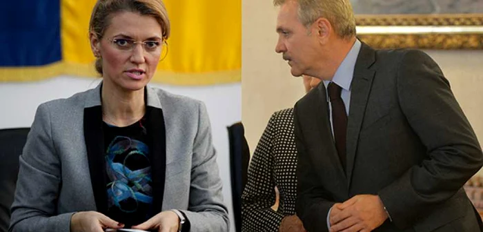 Alina Gorghiu şi Liviu Dragnea, despărţiţi de legea electorală