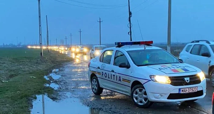 Poliţia a descins în două comune din judeţul Ialomiţa FOTO IPJ Ialomiţa