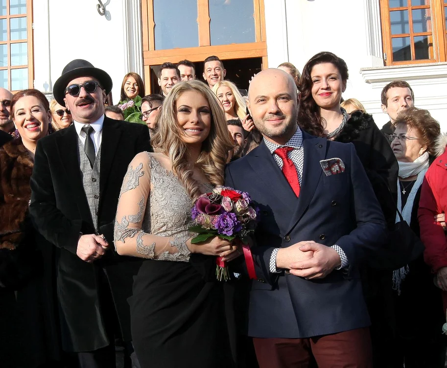 Mihai Mitoșeru și Noemi s-au căsătorit după 9 ani de relație, în 2015
