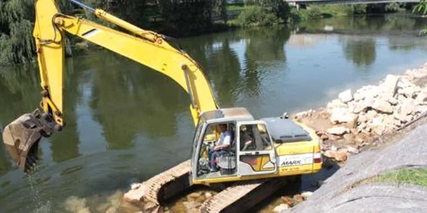 O parte din malul Crişului Repede va fi expropriată pentru realizarea unei piste de biciclete 