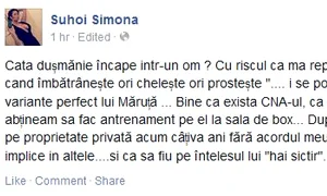 Simona Sensual e supărată foc pe Cătălin Măruţă jpeg