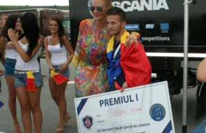 Mihai Turdean este cel mai bun tânăr șofer de camion din țară (foto: Facebook)