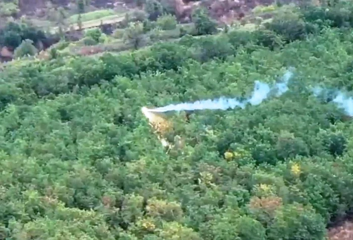 Dronele dragon au fost trimise pe câmpul de luptă FOTO: captură video X