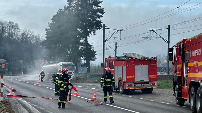 Un incident grav a avut loc pe DN 1, în localitatea Comarnic.