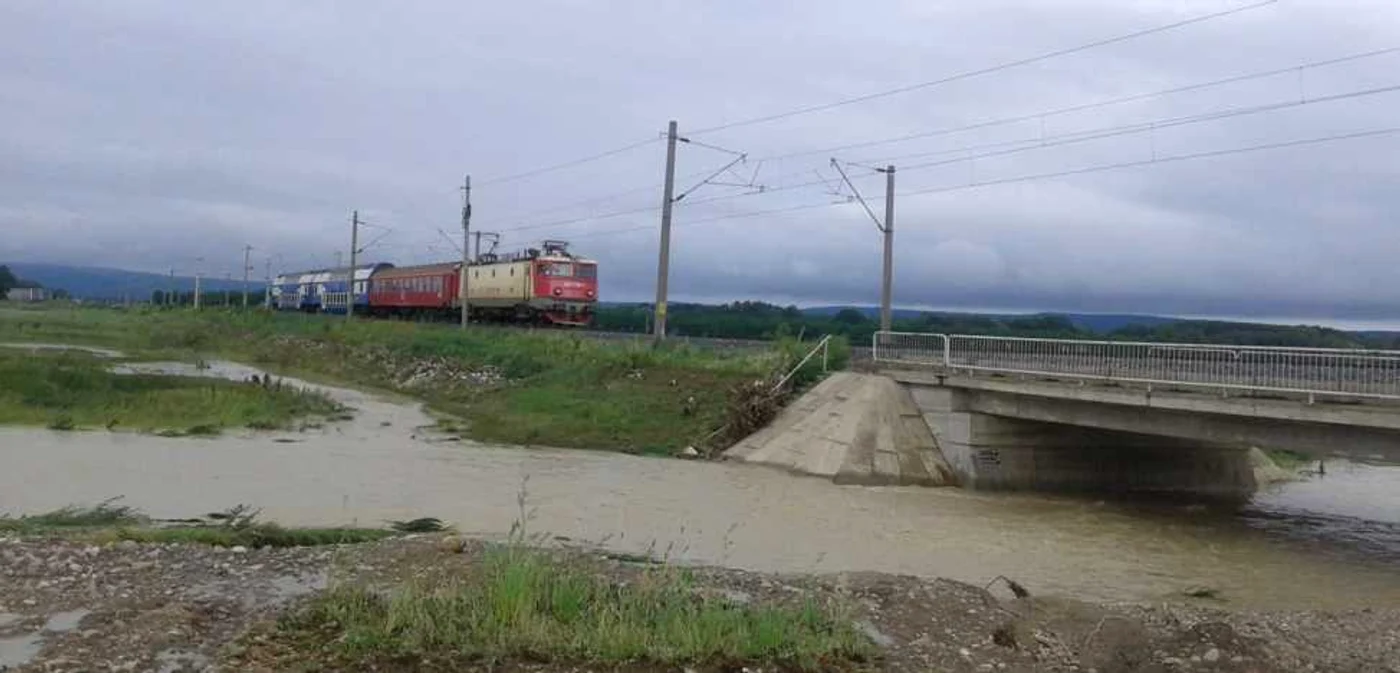 Tronsonul Apaţa - Caţa face parte din Coridorul IV feroviar FOTO Adevărul