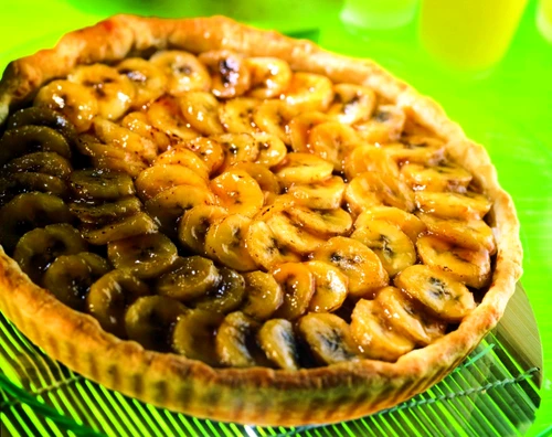 tarta cu banane si budinca de vanilie jpeg