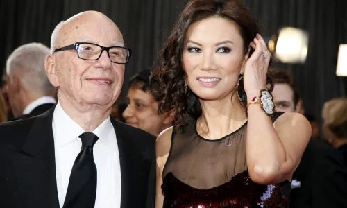 Rupert şi Wendi Murdoch (FOTO REUTERS) jpeg