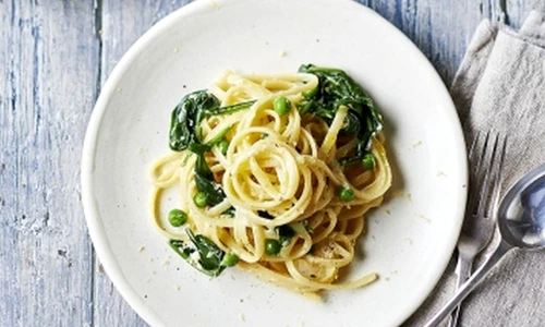 spaghete carbonara vegetariene jpeg