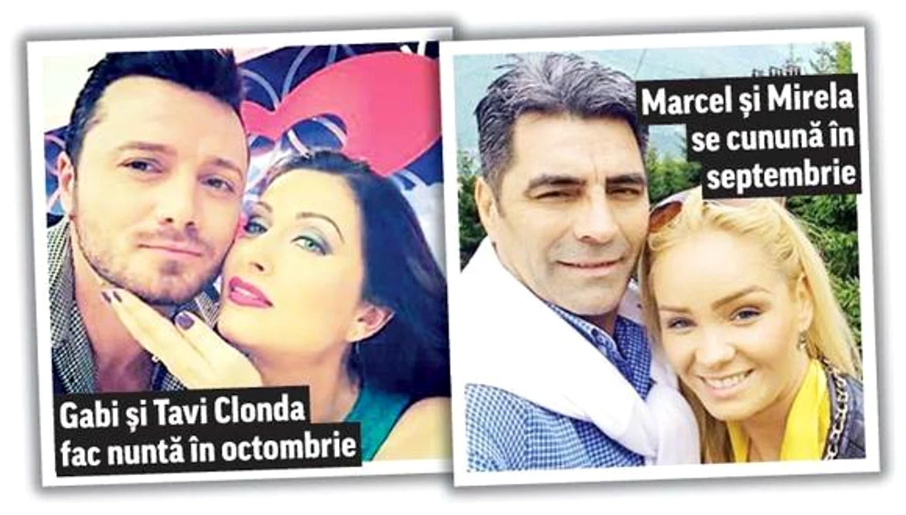 Gabi Cristea şi Tavi Clonda, Marcel Toader şi Maria Constantin