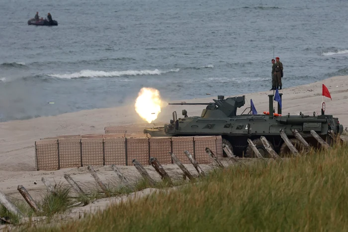 Exerciții ale armatei ruse în exclava Kaliningrad în 2022 FOTO Profimedia