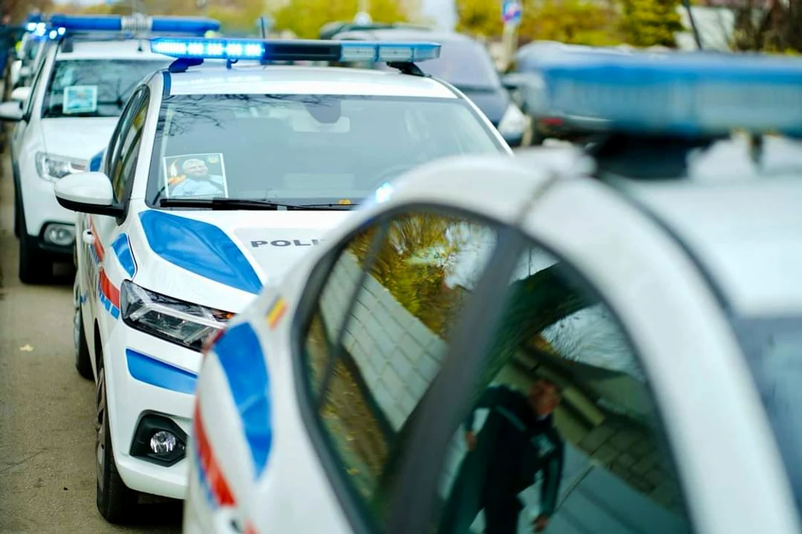 Convoiul Poliției Locale FOTO: Primăria Pitești