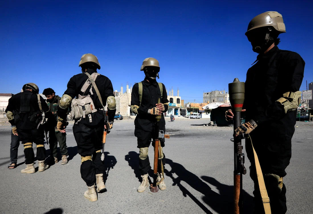 Rebeli houthi în Yemen FOTO EPA-EFE