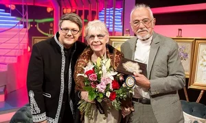 Ileana Stana Ionescu, alături de soţul său şi de Paul Surugiu jpeg