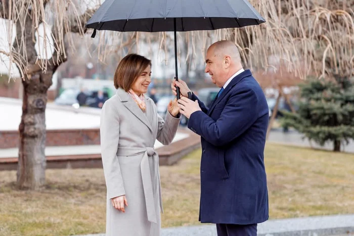 Maia Sandu și Ilie Bolojan FOTO: Facebook