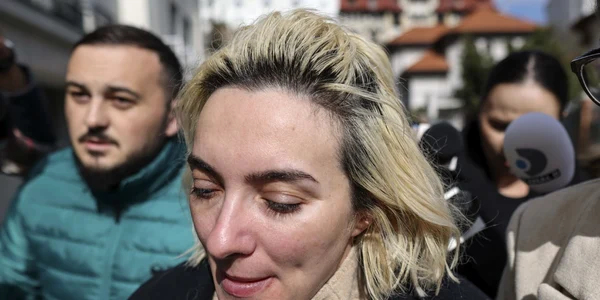 Ana Morodan soseste la sediul Parchetului Judecatoria Sector 1 pe 29 martie 2023 FOTO Inquam Photos Sabin Cirstoveanu