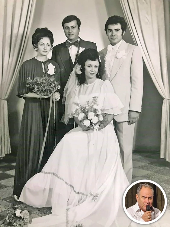 George avea 26 de ani, la nunta lui din Făgăraş. Acum are 67 de ani