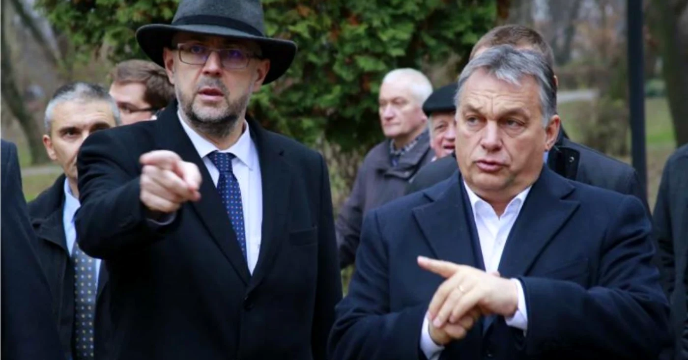 Kelemen Hunor și Viktor Orban, premierul Ungariei
