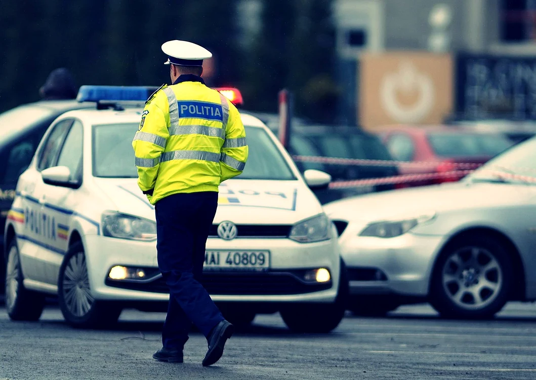 politist in trafic