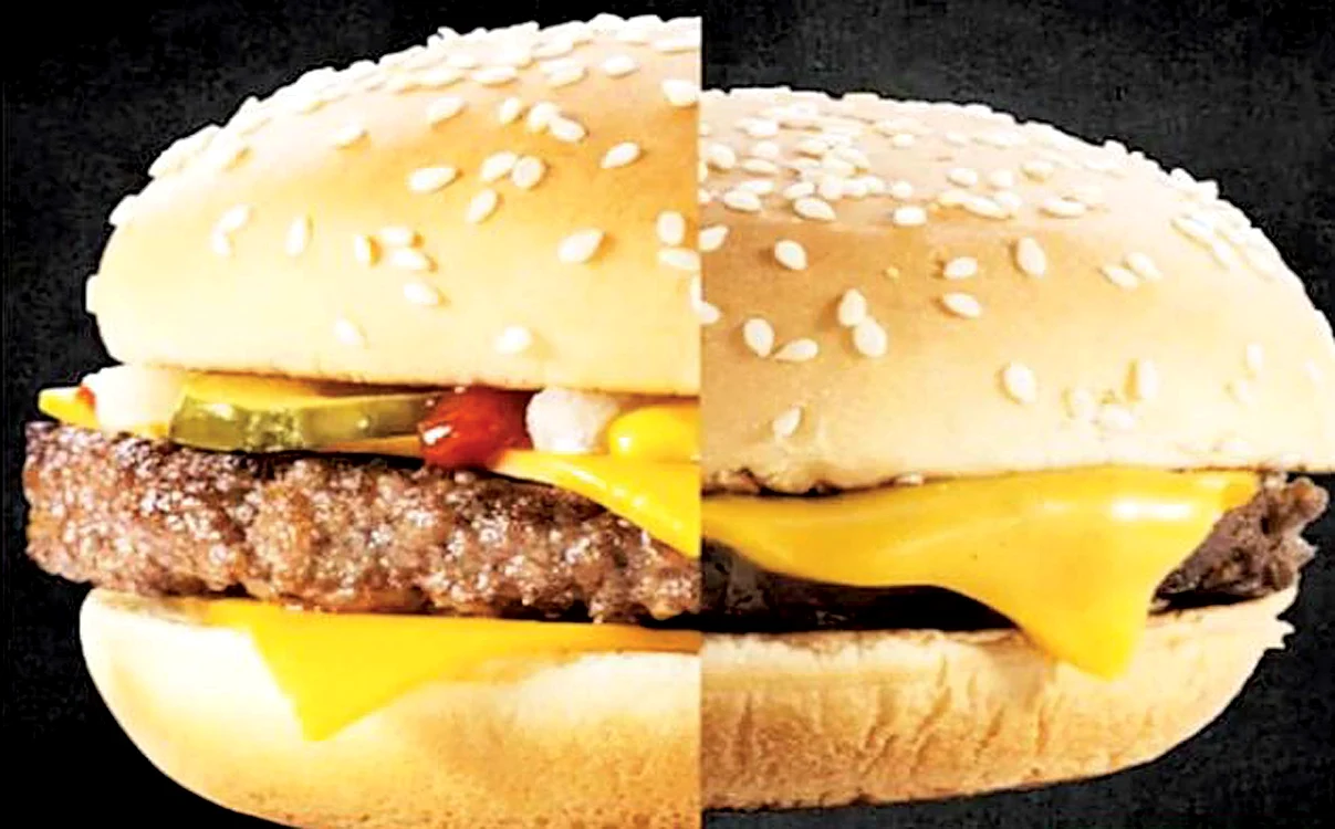 
    Hamburgerul de pe afişe e pregătit minuţios, în peste 7 ore  
