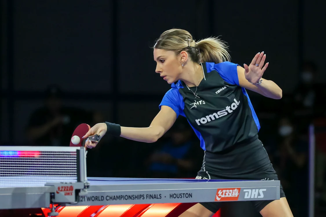 Bernadette Szocs e una dintre cele mai bune jucătoare de tenis de masă din Europa (Foto: EPA-EFE)
