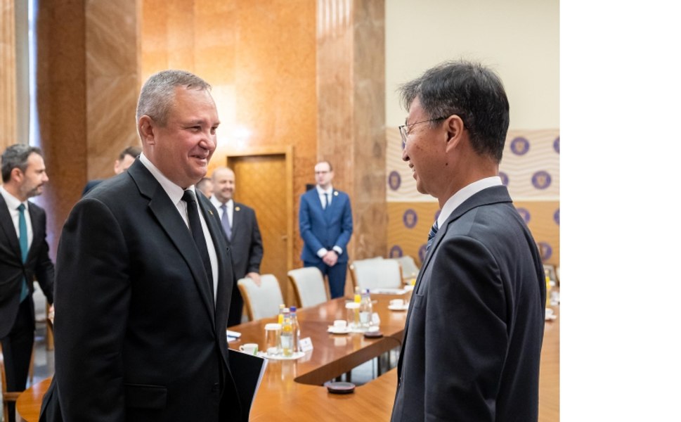 Ciucă, întrevedere cu președintele Consiliului de audit și inspecție din Coreea de Sud. Omologul coreean va efectua o vizită oficială 