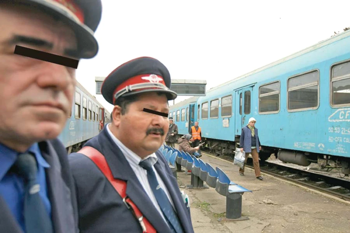 Capătul de linie al  şpăgii adunate de  naşi era chioşcul  din faţa liniei 10,  în Gara de Nord  din Bucureşti