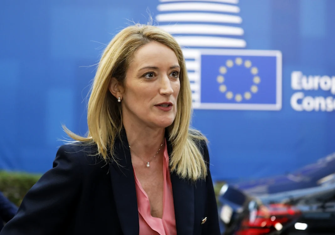 Șefa Parlamentului European efectuează o vizită de lucru în România FOTO Arhivă 