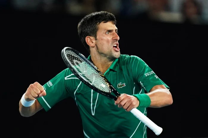 Novak Djokovici e mare favorit să câştige titlul cu numărul 8 la Australian Open. FOTO: EPA-EFE