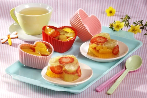 Jelly with Various Fruits jpeg