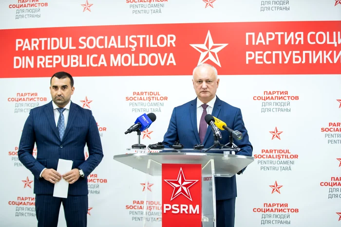 PSRM refuză să recunoască rezultatul alegerilor prezidențiale. FOTO: Socialistii.md
