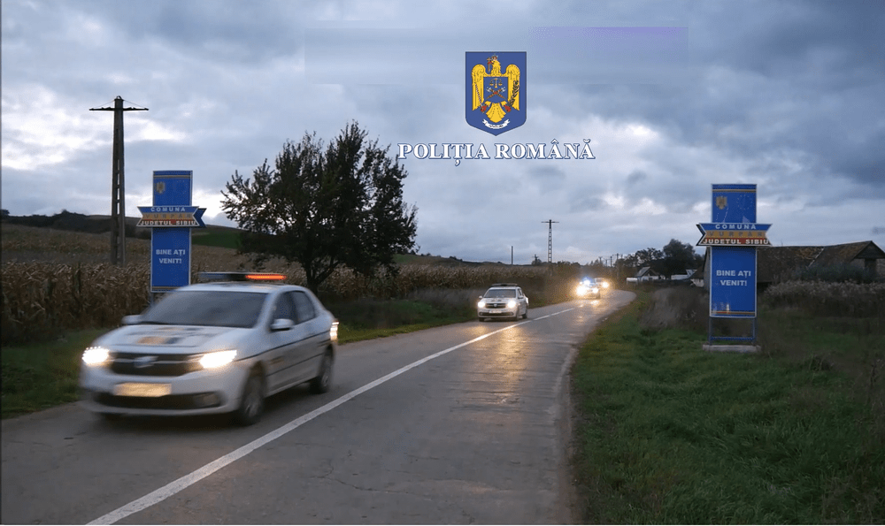 10 persoane reținute în urma unui uriaș scandal, cu răngi și topoare, în județul Sibiu VIDEO