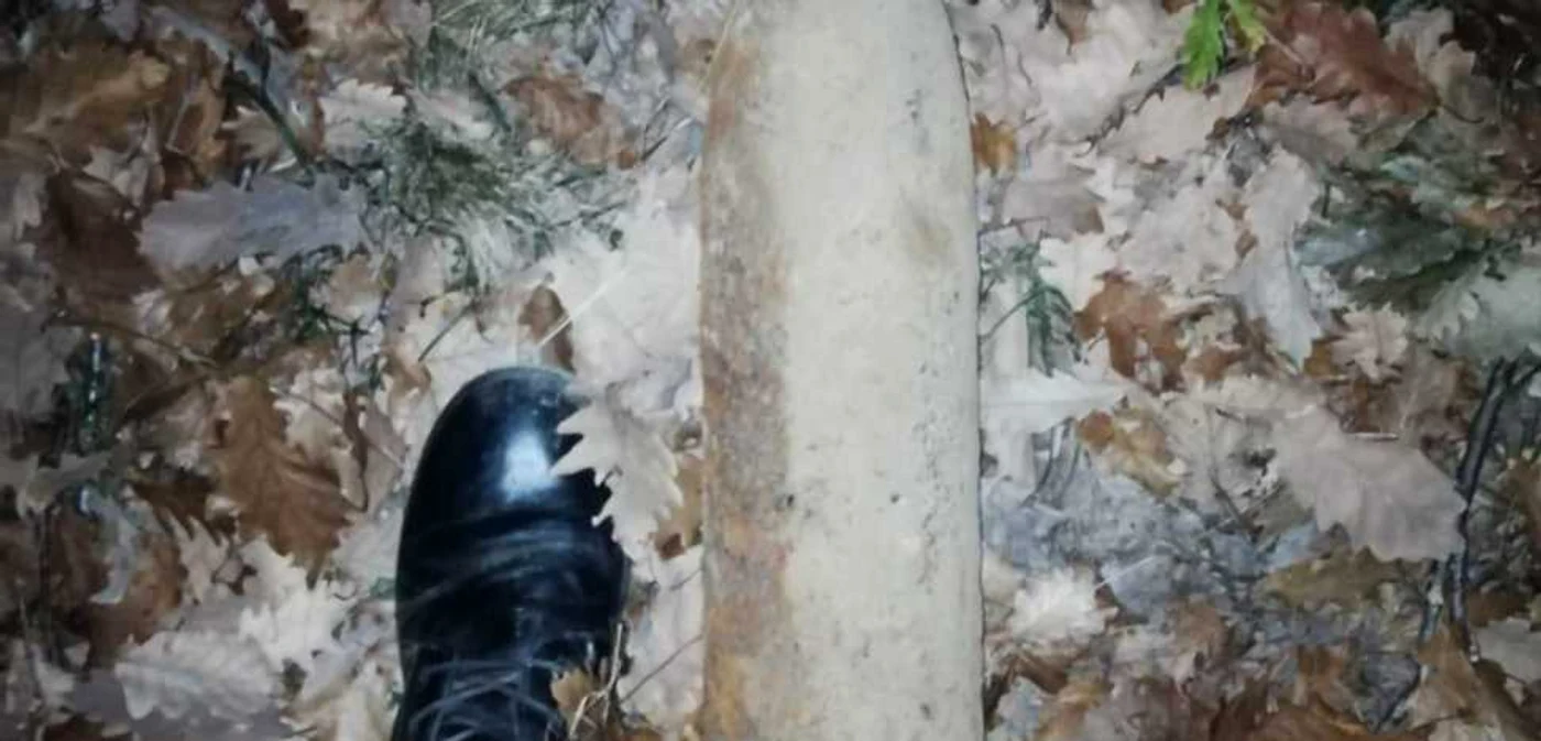 Proiectilul găsit are un calibru 120 mm