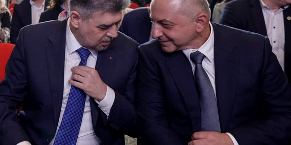 Conferința de presă comună a liderilor PSD și PNL alături de candidatul acestora la PMB, Cătălin Cîrstoiu, în București. FOTO Inquam Photos / Octav Ganea