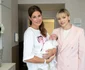Charlene de Monaco la maternitatea la care a născut și ea